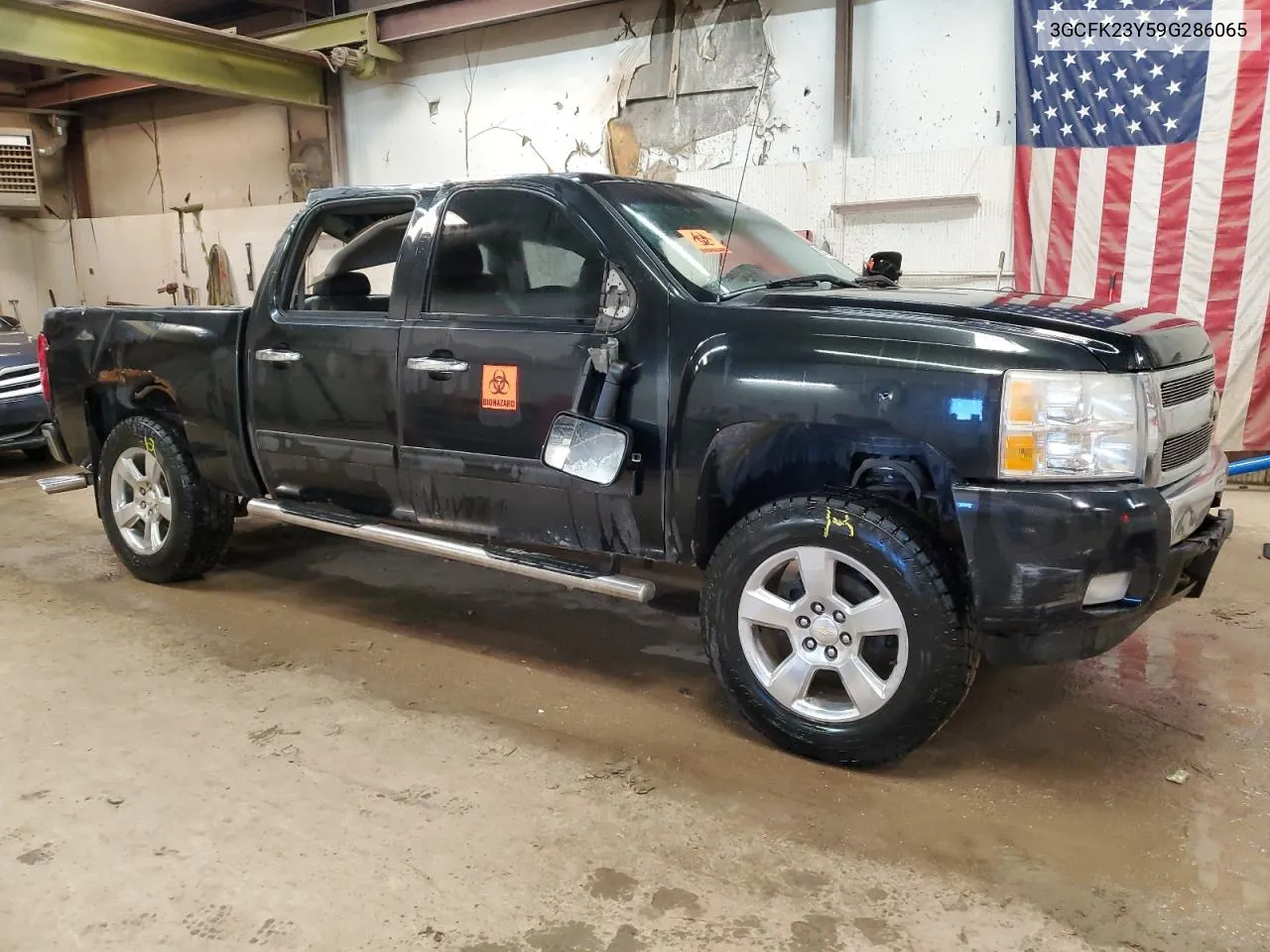 2009 Chevrolet Silverado K1500 Lt VIN: 3GCFK23Y59G286065 Lot: 69299504