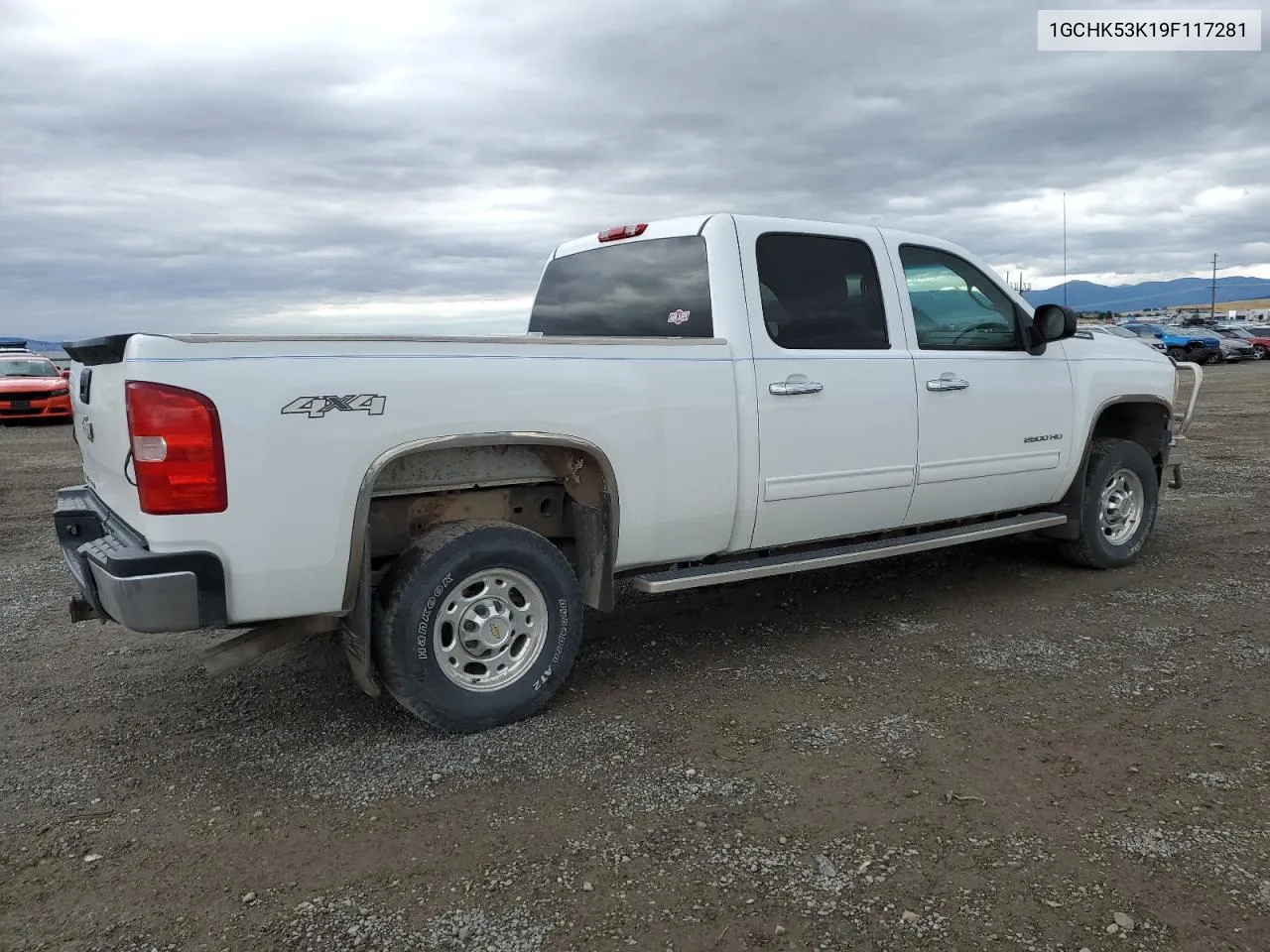 2009 Chevrolet Silverado K2500 Heavy Duty Lt VIN: 1GCHK53K19F117281 Lot: 69344094