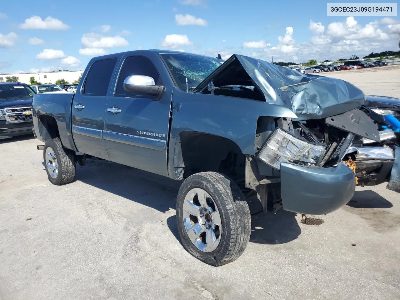 2009 Chevrolet Silverado C1500 Lt VIN: 3GCEC23J09G194471 Lot: 69394494