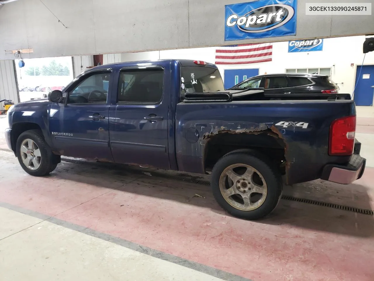 3GCEK13309G245871 2009 Chevrolet Silverado K1500