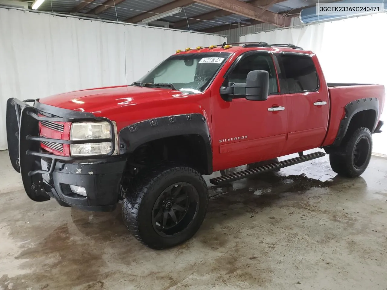 2009 Chevrolet Silverado K1500 Lt VIN: 3GCEK23369G240471 Lot: 69448704