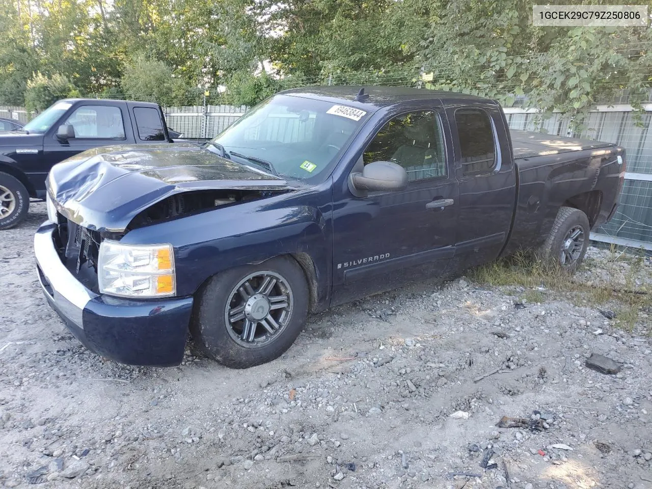 2009 Chevrolet Silverado K1500 Lt VIN: 1GCEK29C79Z250806 Lot: 69463844