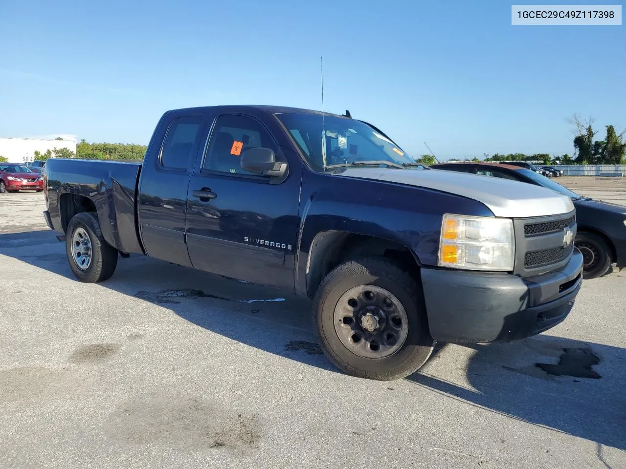 2009 Chevrolet Silverado C1500 Lt VIN: 1GCEC29C49Z117398 Lot: 69469054