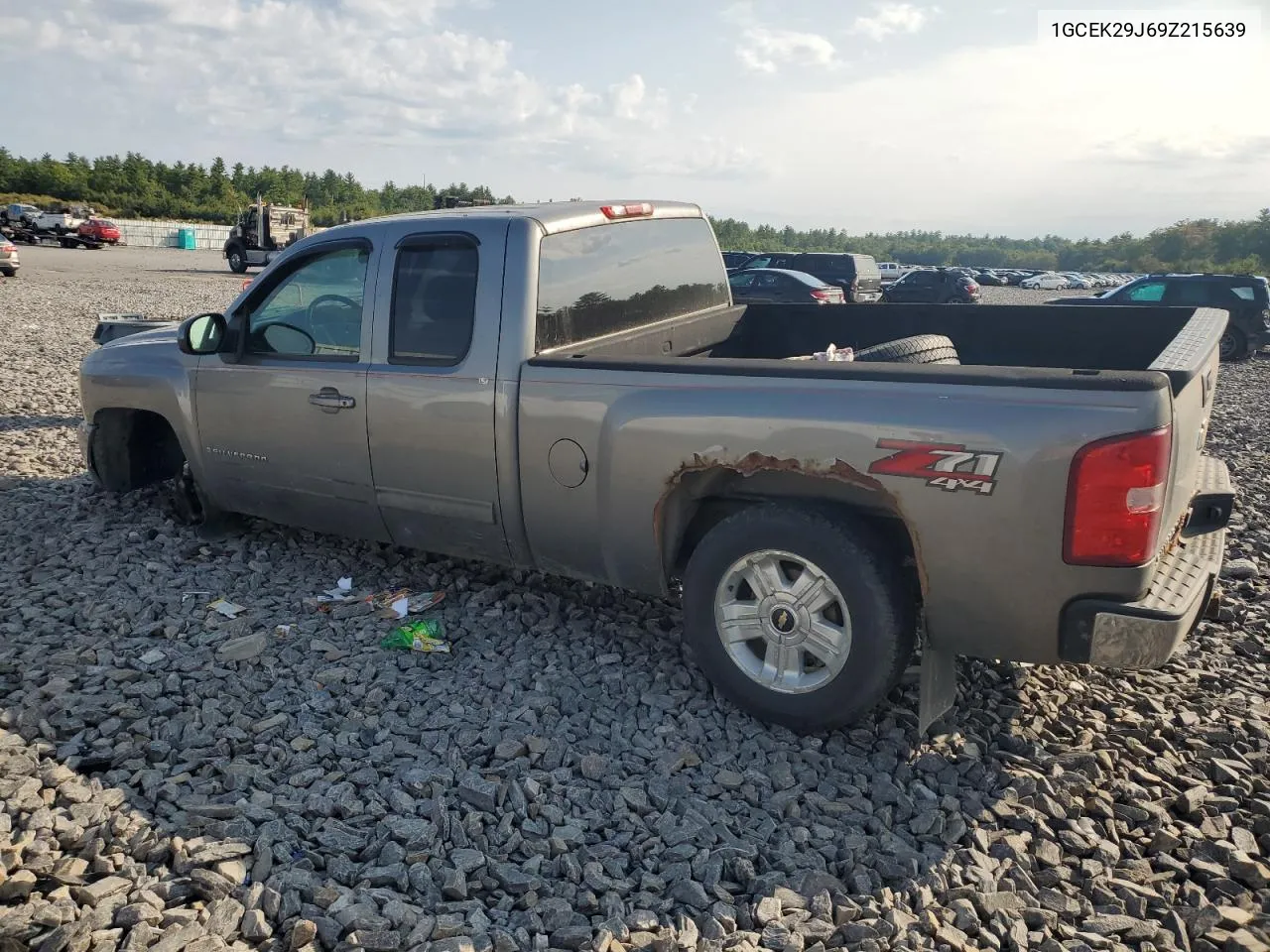 1GCEK29J69Z215639 2009 Chevrolet Silverado K1500 Lt