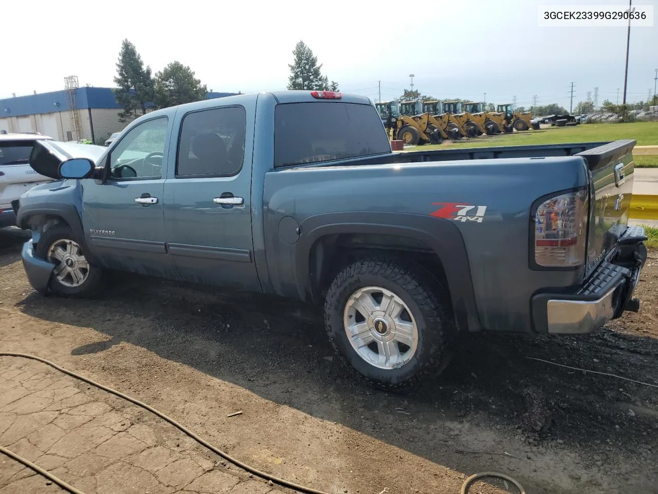 2009 Chevrolet Silverado K1500 Lt VIN: 3GCEK23399G290636 Lot: 70017334