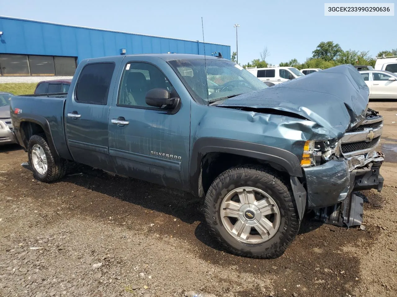 3GCEK23399G290636 2009 Chevrolet Silverado K1500 Lt