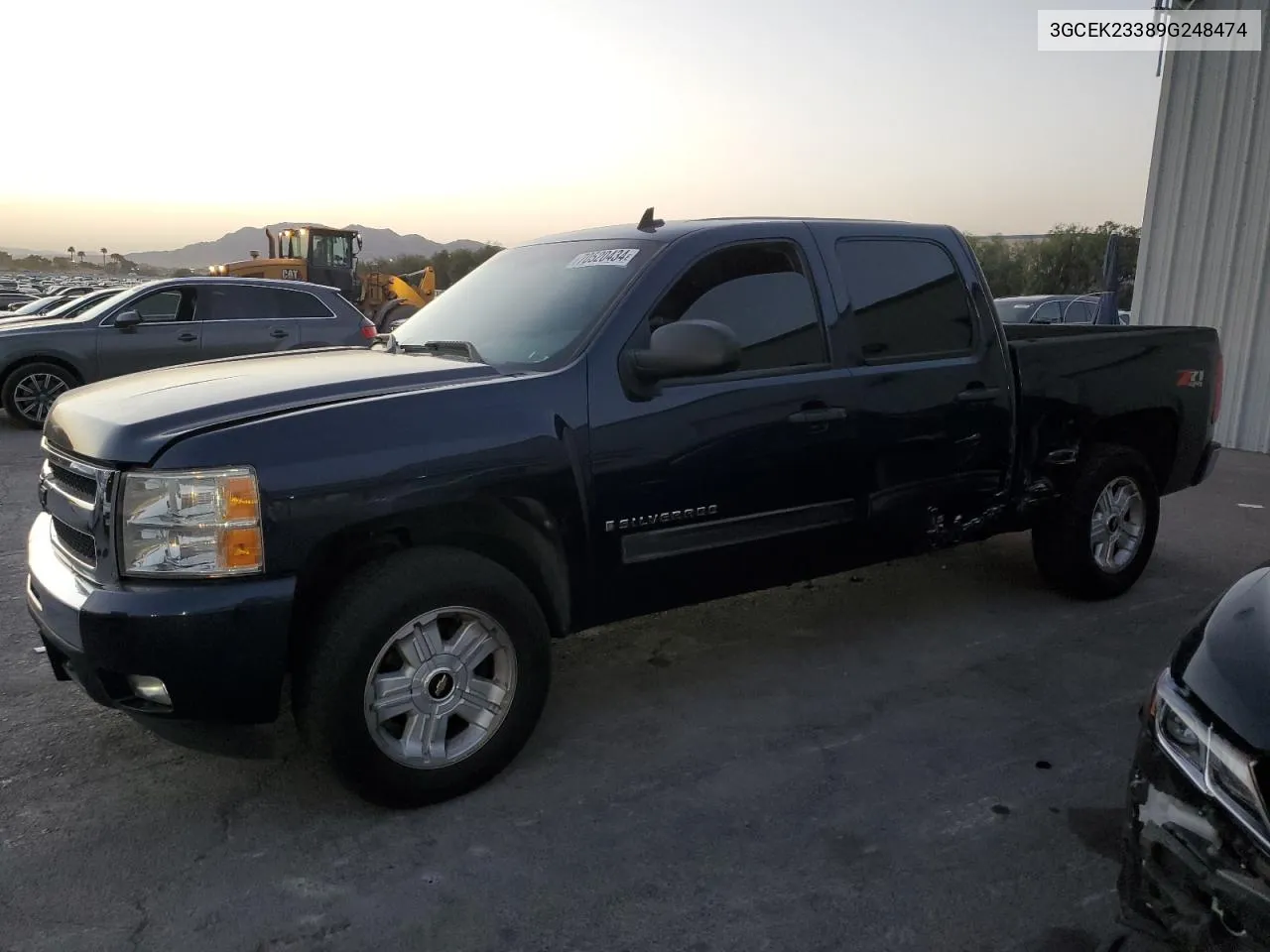 2009 Chevrolet Silverado K1500 Lt VIN: 3GCEK23389G248474 Lot: 70520434