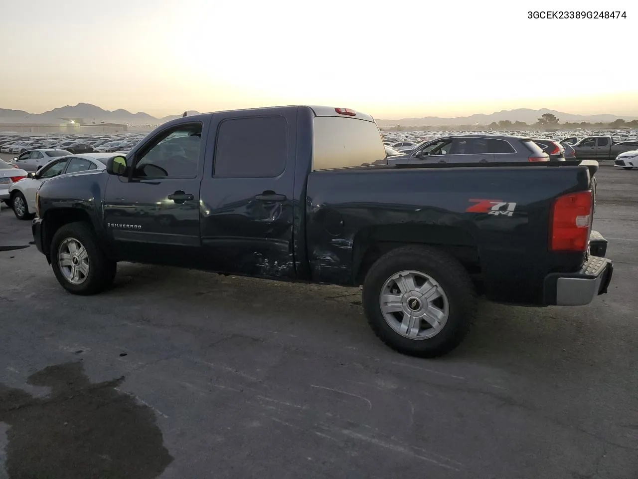 2009 Chevrolet Silverado K1500 Lt VIN: 3GCEK23389G248474 Lot: 70520434