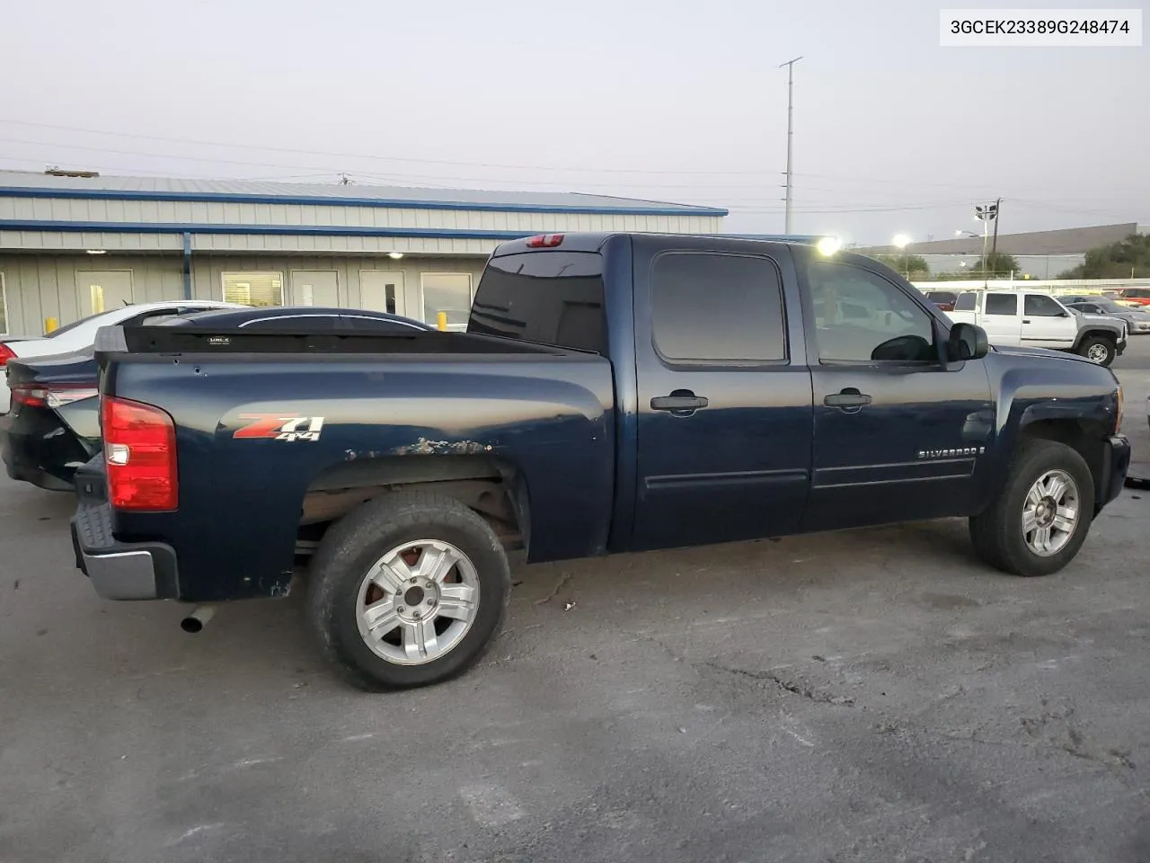 2009 Chevrolet Silverado K1500 Lt VIN: 3GCEK23389G248474 Lot: 70520434