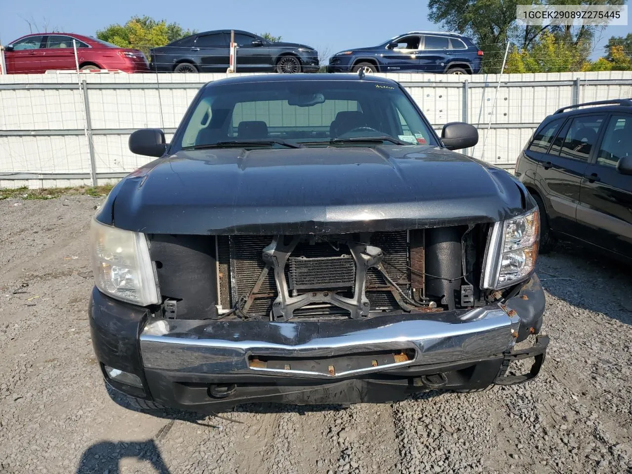 1GCEK29089Z275445 2009 Chevrolet Silverado K1500 Lt