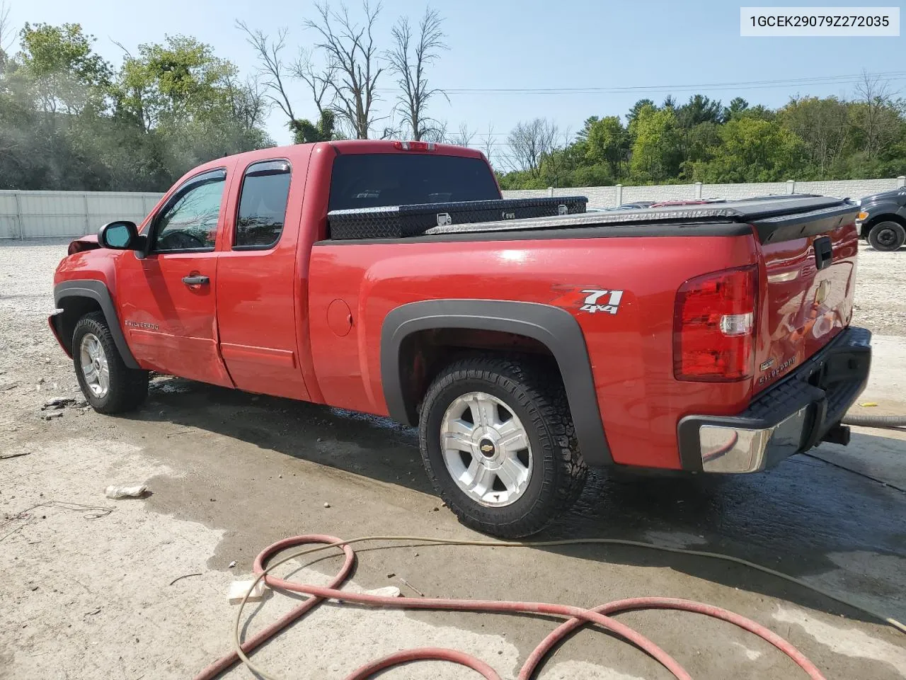 2009 Chevrolet Silverado K1500 Lt VIN: 1GCEK29079Z272035 Lot: 70715194