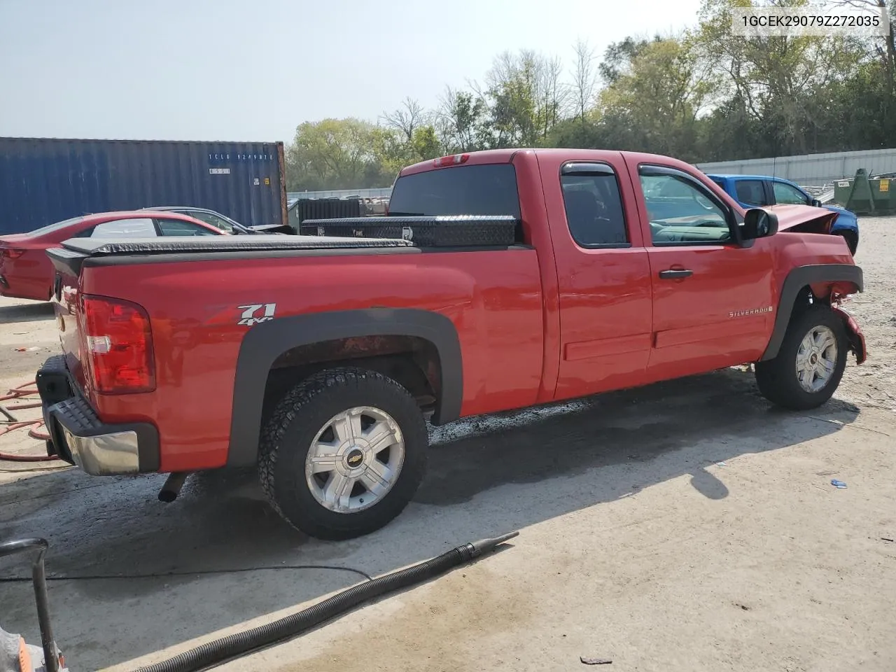 2009 Chevrolet Silverado K1500 Lt VIN: 1GCEK29079Z272035 Lot: 70715194