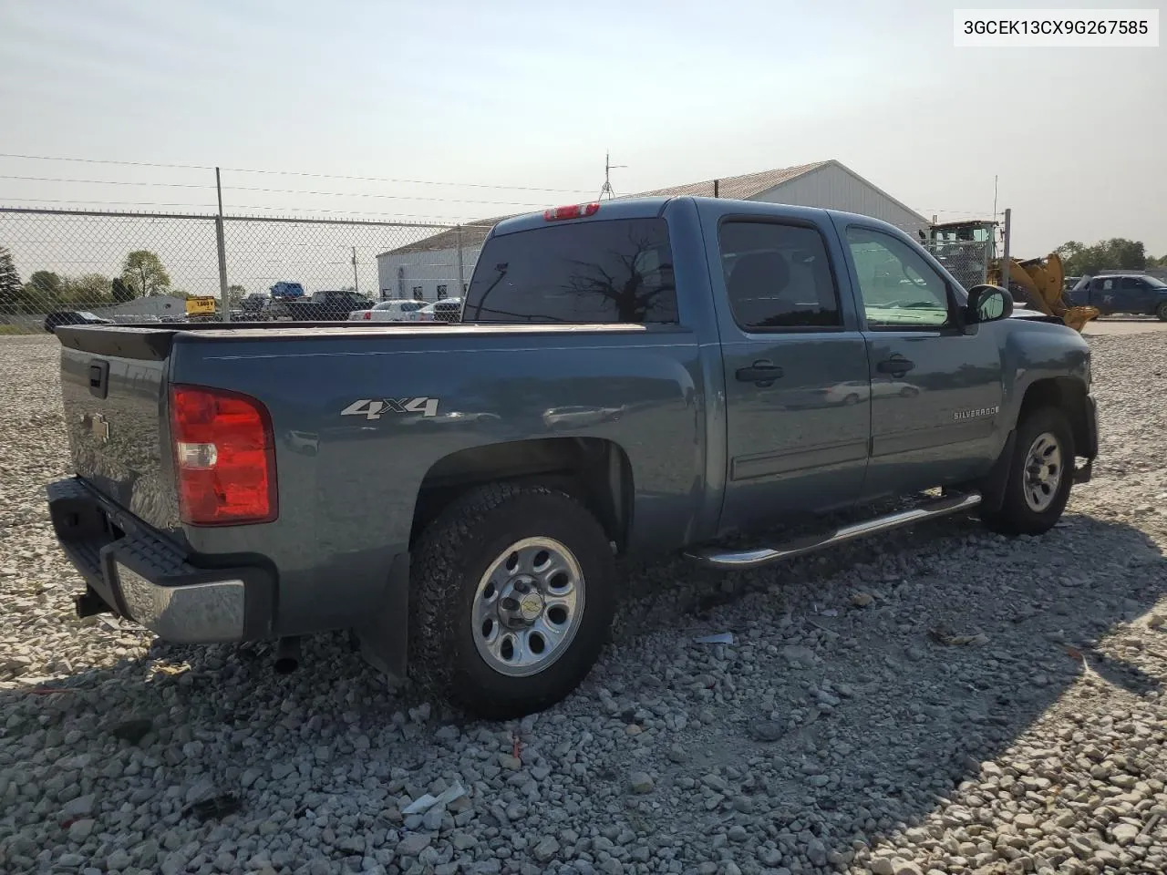 2009 Chevrolet Silverado K1500 VIN: 3GCEK13CX9G267585 Lot: 70755574