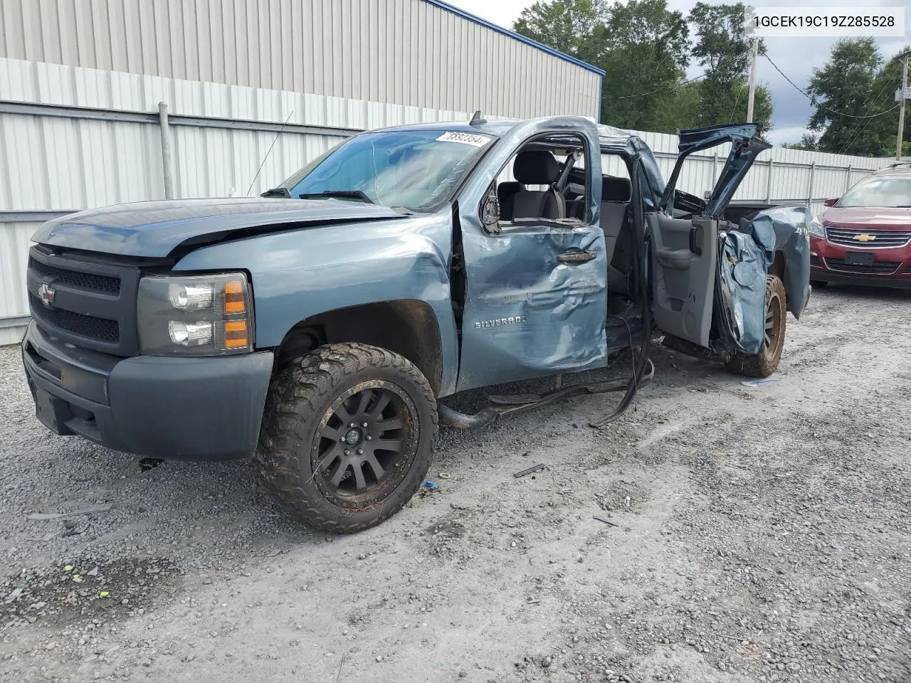 2009 Chevrolet Silverado K1500 VIN: 1GCEK19C19Z285528 Lot: 70892354