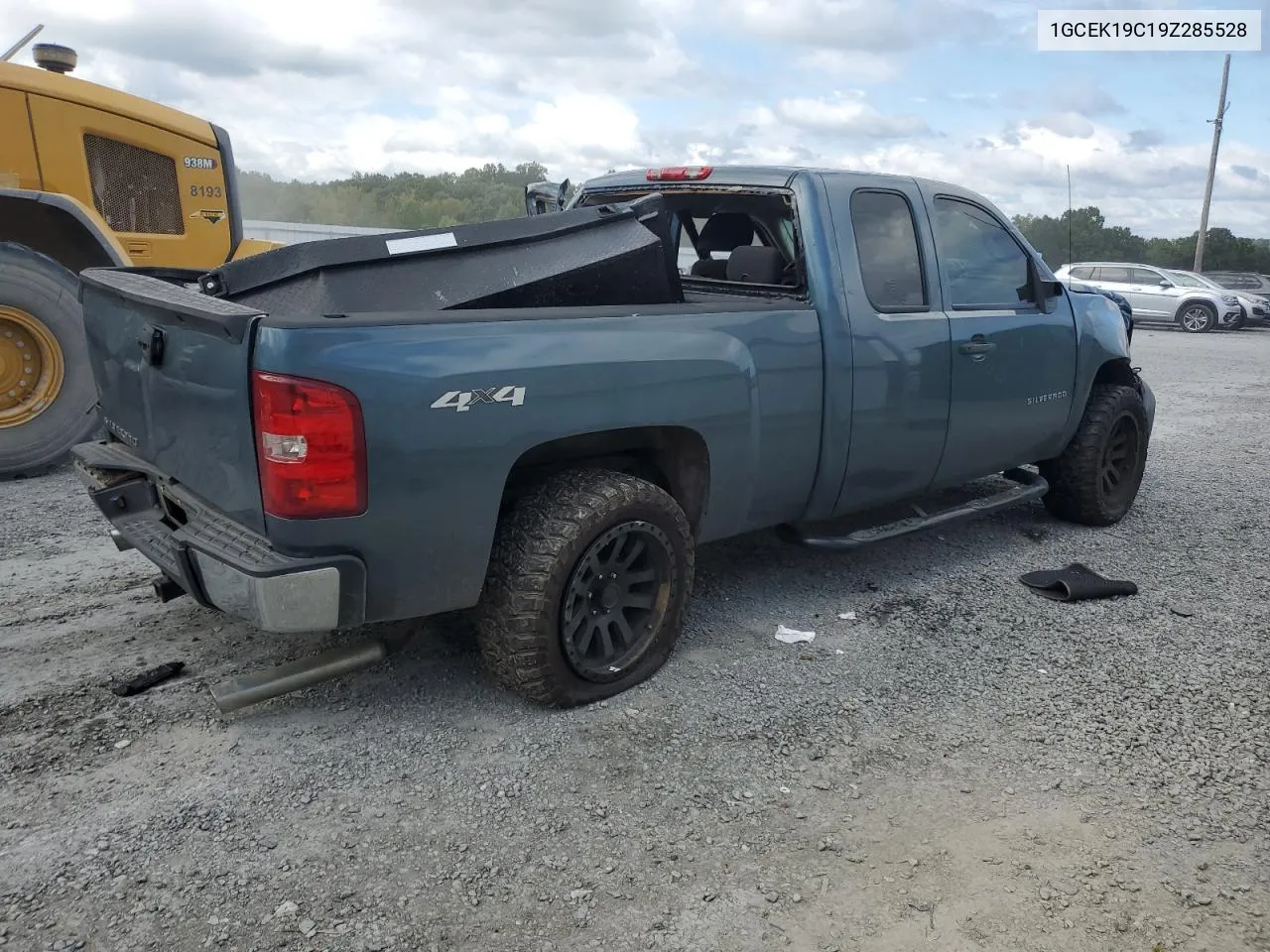 2009 Chevrolet Silverado K1500 VIN: 1GCEK19C19Z285528 Lot: 70892354