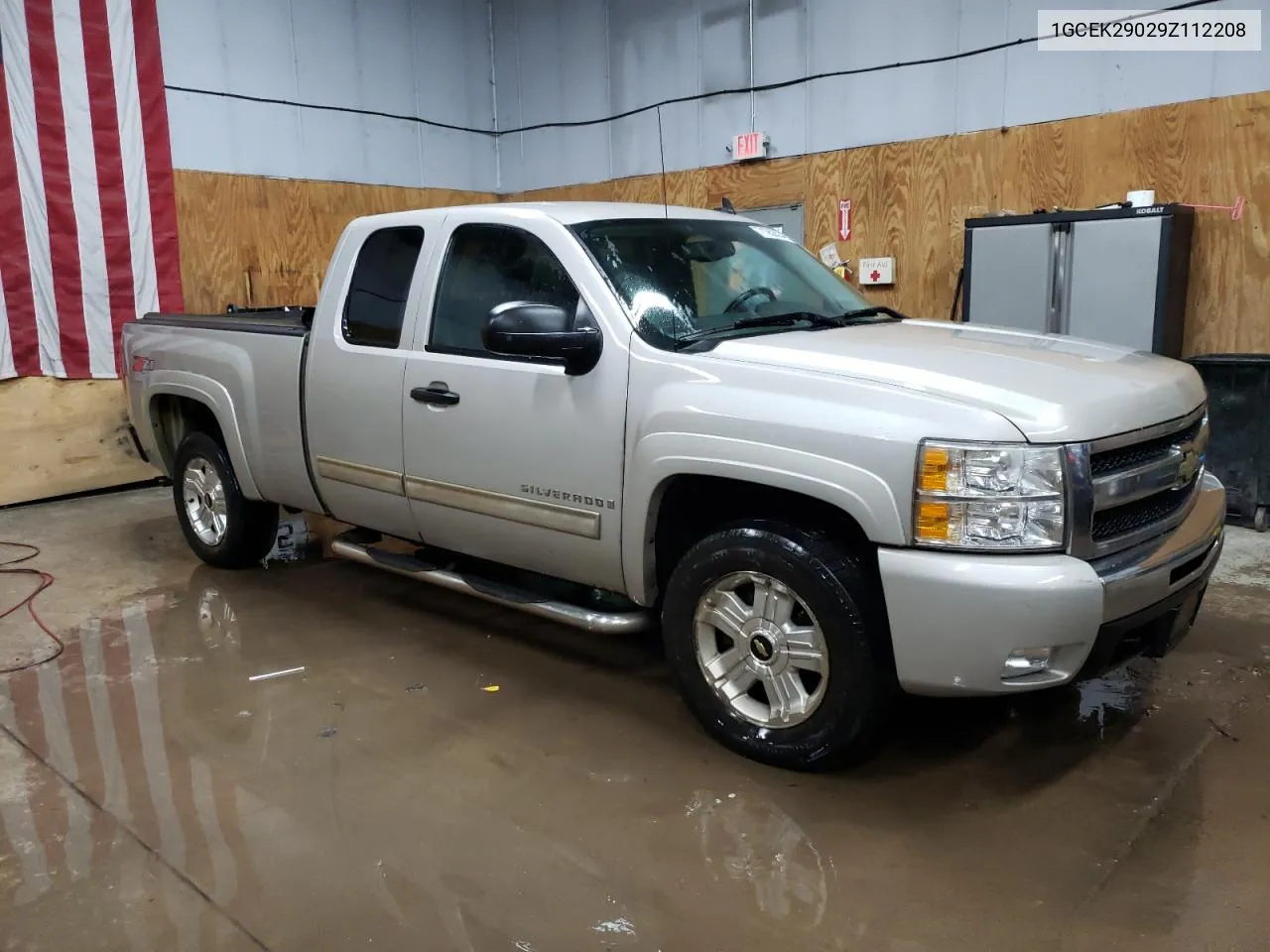 2009 Chevrolet Silverado K1500 Lt VIN: 1GCEK29029Z112208 Lot: 71052534