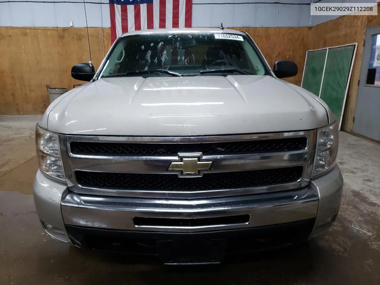 2009 Chevrolet Silverado K1500 Lt VIN: 1GCEK29029Z112208 Lot: 71052534