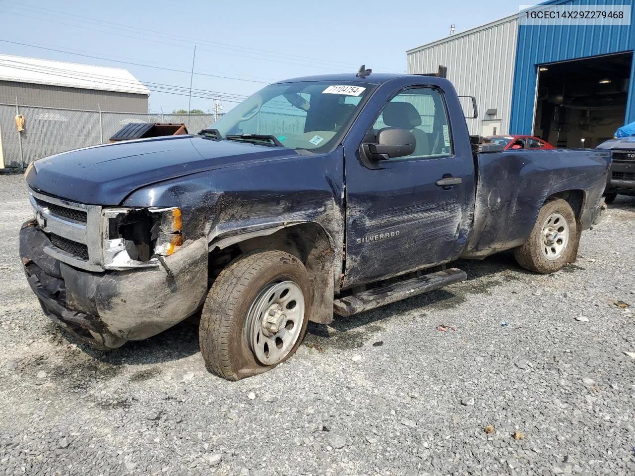 2009 Chevrolet Silverado C1500 VIN: 1GCEC14X29Z279468 Lot: 71104754