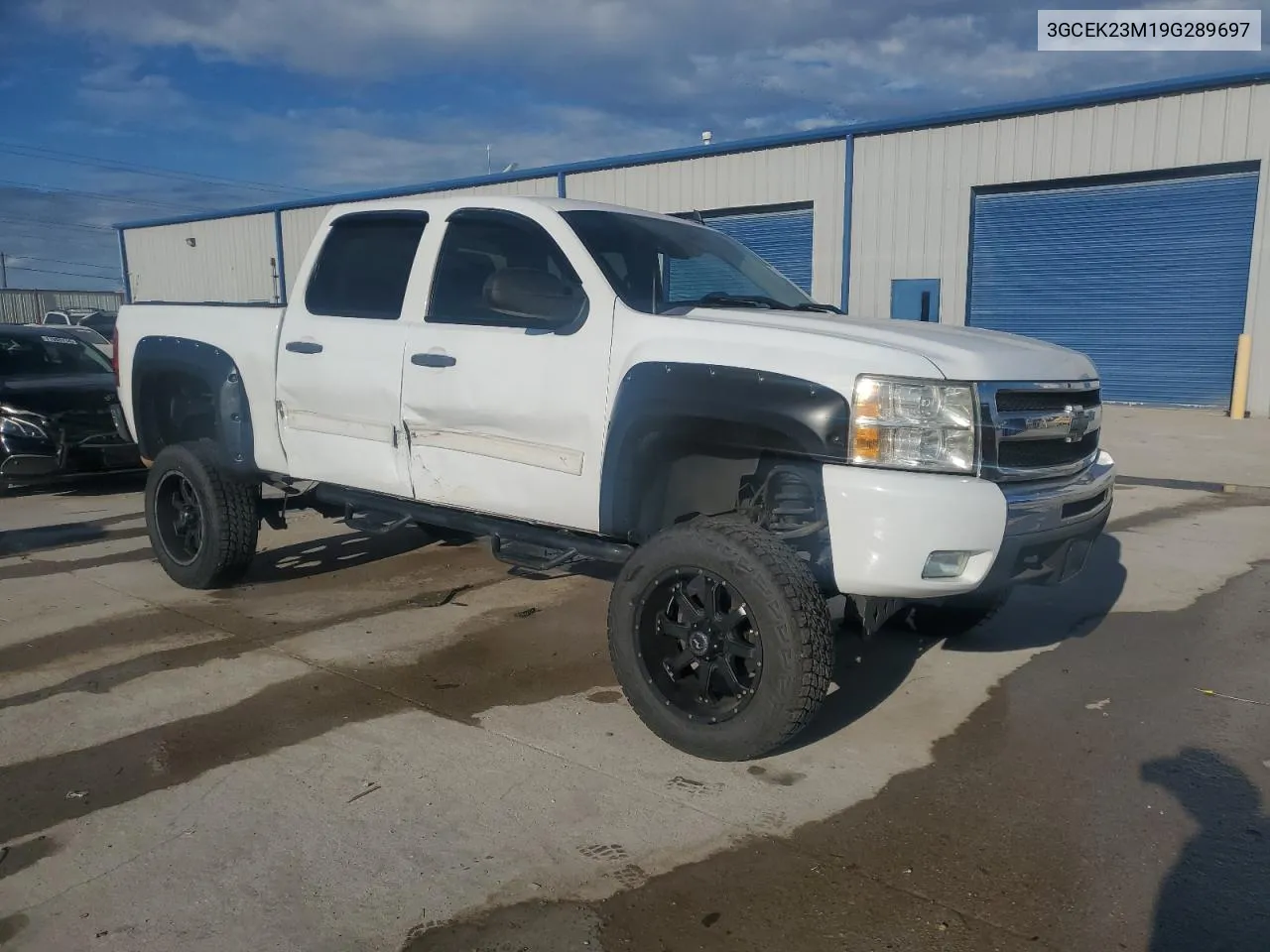 2009 Chevrolet Silverado K1500 Lt VIN: 3GCEK23M19G289697 Lot: 71111564