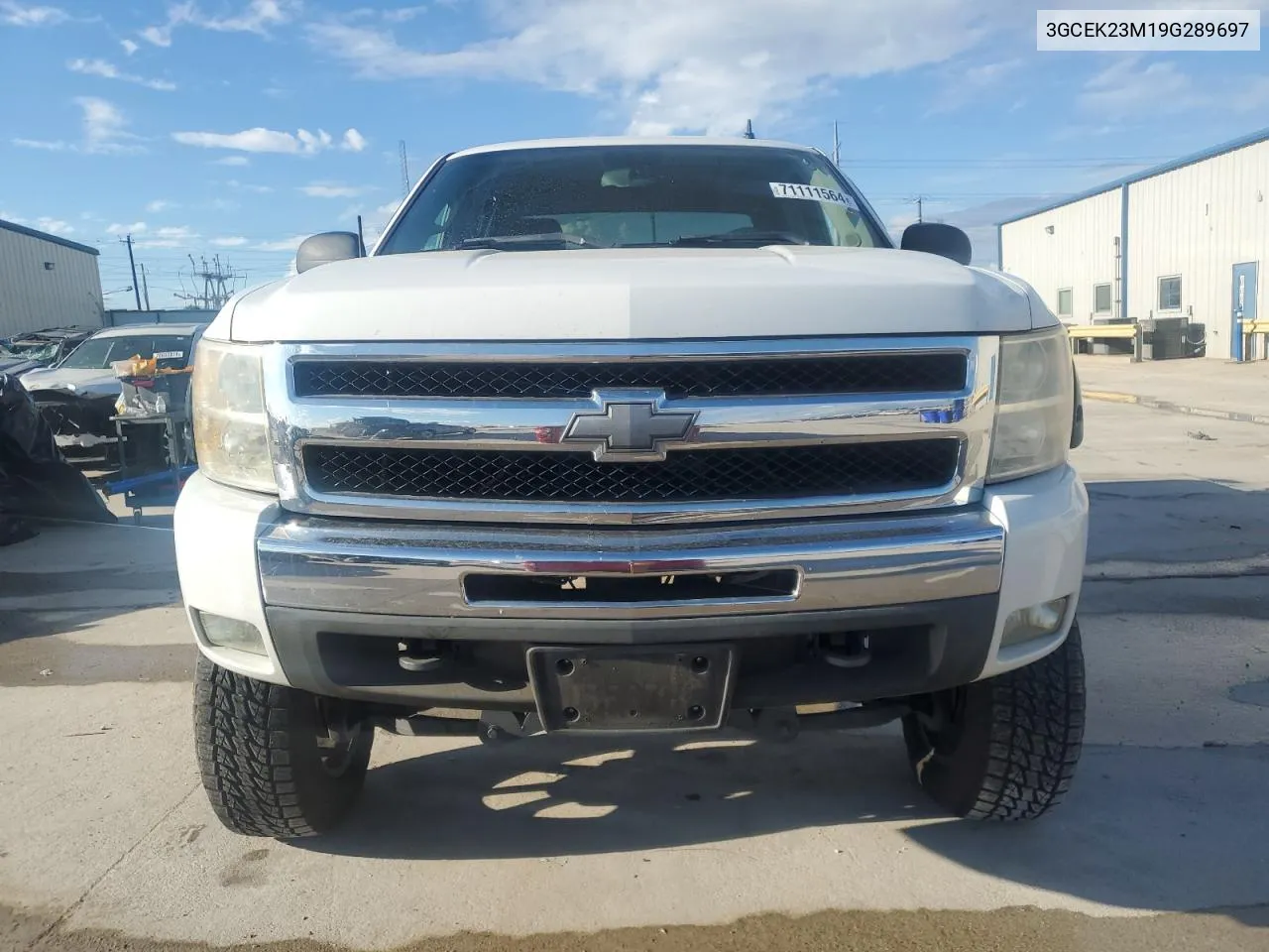 2009 Chevrolet Silverado K1500 Lt VIN: 3GCEK23M19G289697 Lot: 71111564