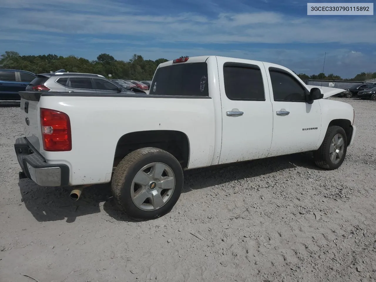 2009 Chevrolet Silverado C1500 Ltz VIN: 3GCEC33079G115892 Lot: 71184114