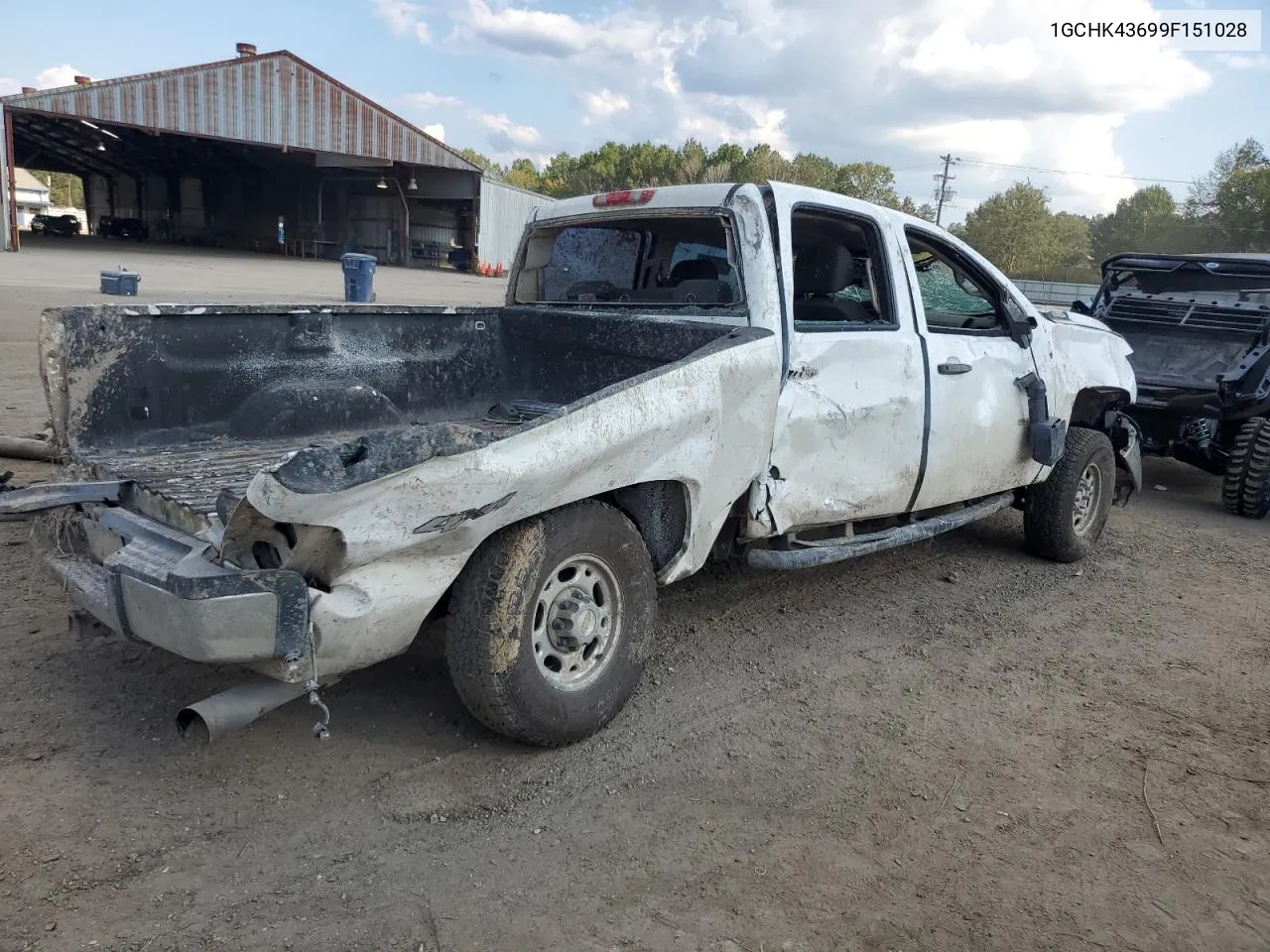 2009 Chevrolet Silverado K2500 Heavy Duty VIN: 1GCHK43699F151028 Lot: 71357714