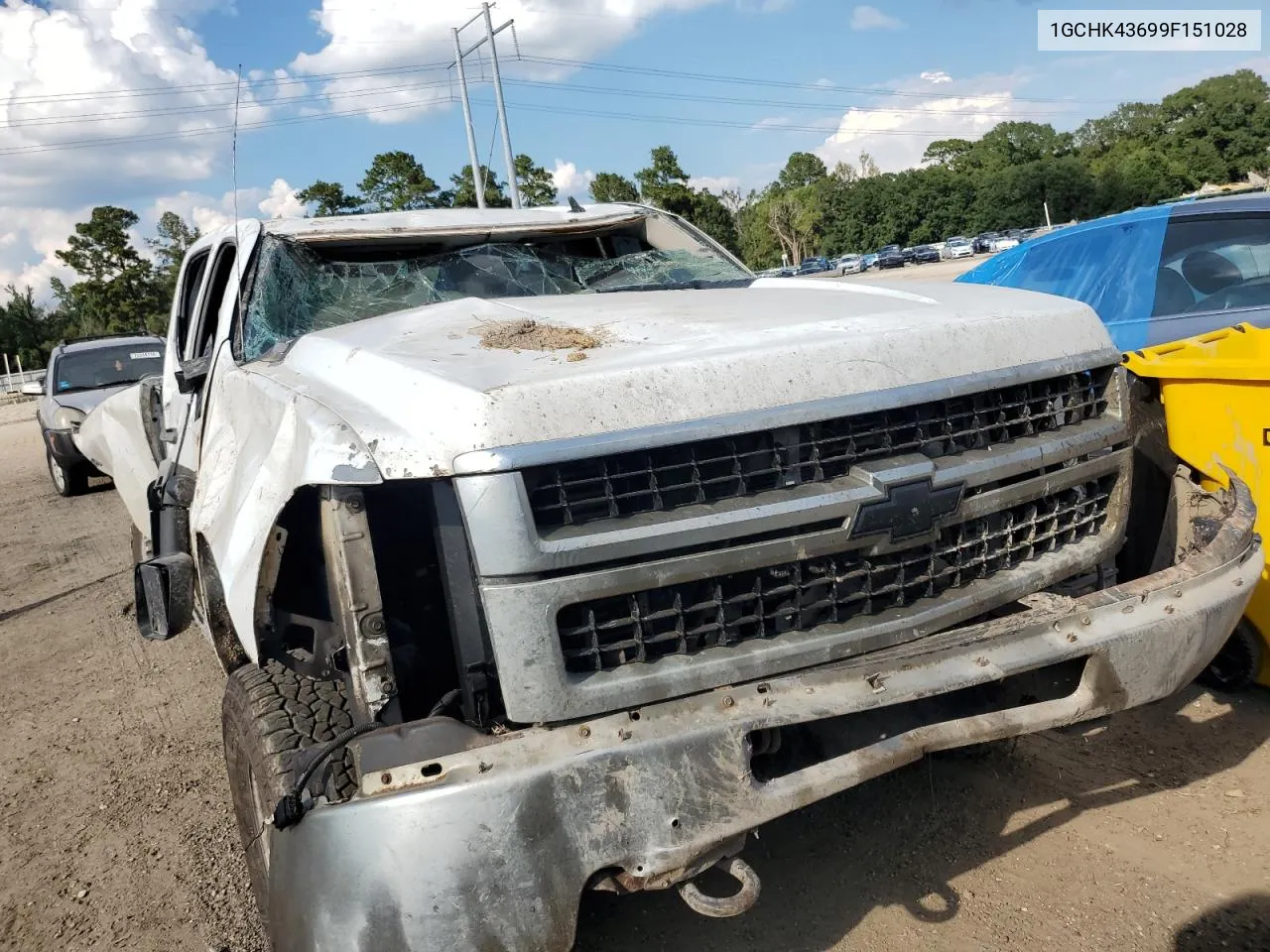 2009 Chevrolet Silverado K2500 Heavy Duty VIN: 1GCHK43699F151028 Lot: 71357714