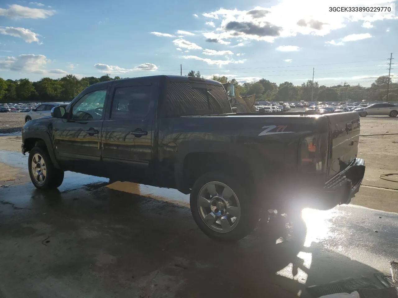 2009 Chevrolet Silverado K1500 Ltz VIN: 3GCEK33389G229770 Lot: 71449934