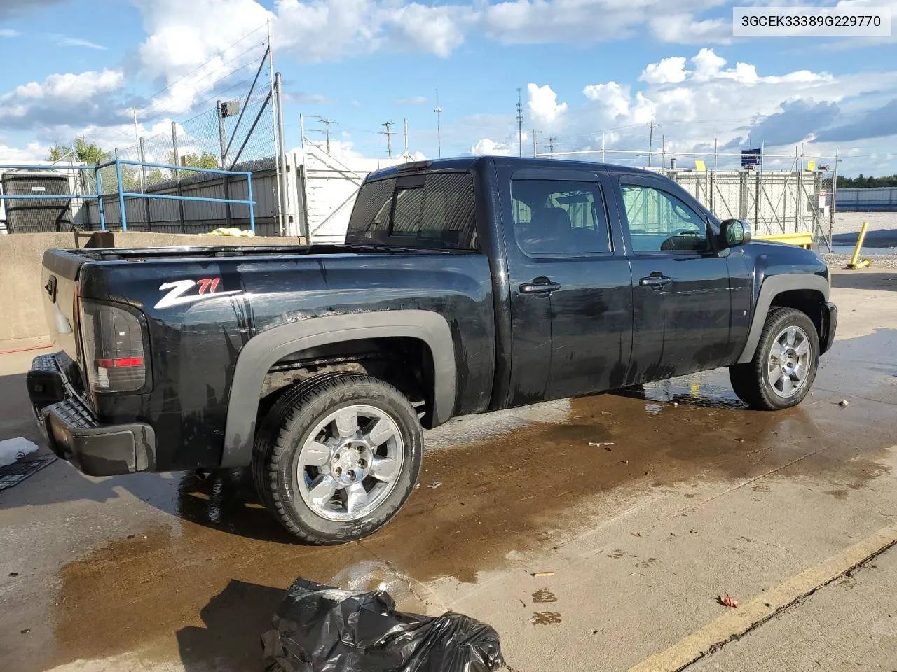 2009 Chevrolet Silverado K1500 Ltz VIN: 3GCEK33389G229770 Lot: 71449934