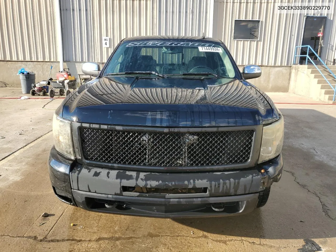 2009 Chevrolet Silverado K1500 Ltz VIN: 3GCEK33389G229770 Lot: 71449934