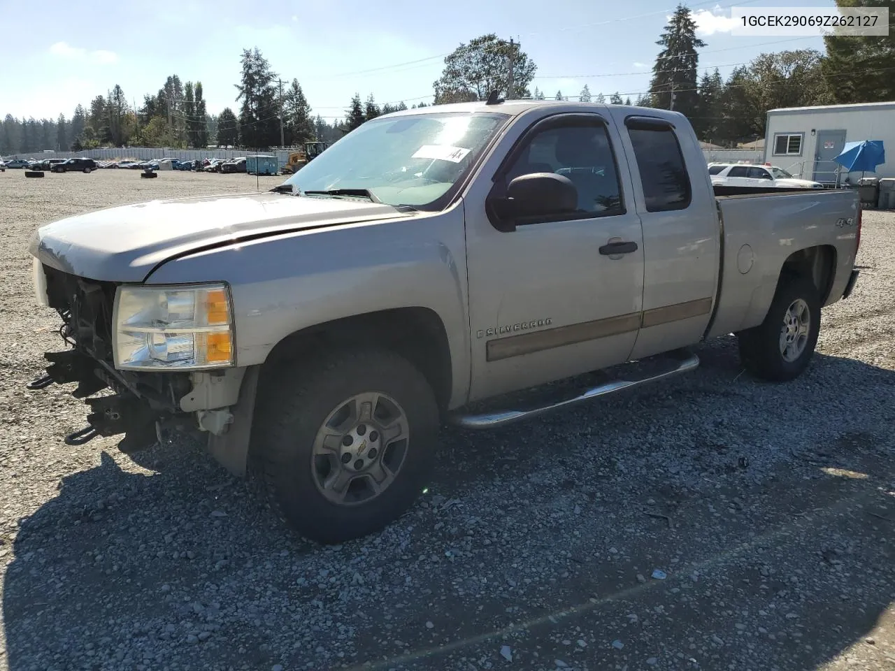 1GCEK29069Z262127 2009 Chevrolet Silverado K1500 Lt