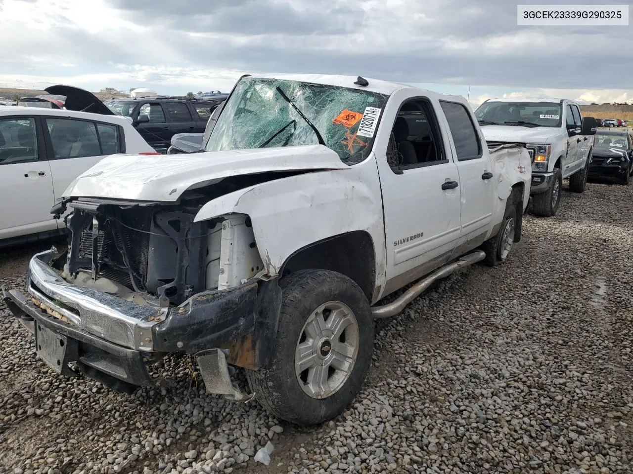 2009 Chevrolet Silverado K1500 Lt VIN: 3GCEK23339G290325 Lot: 71820714