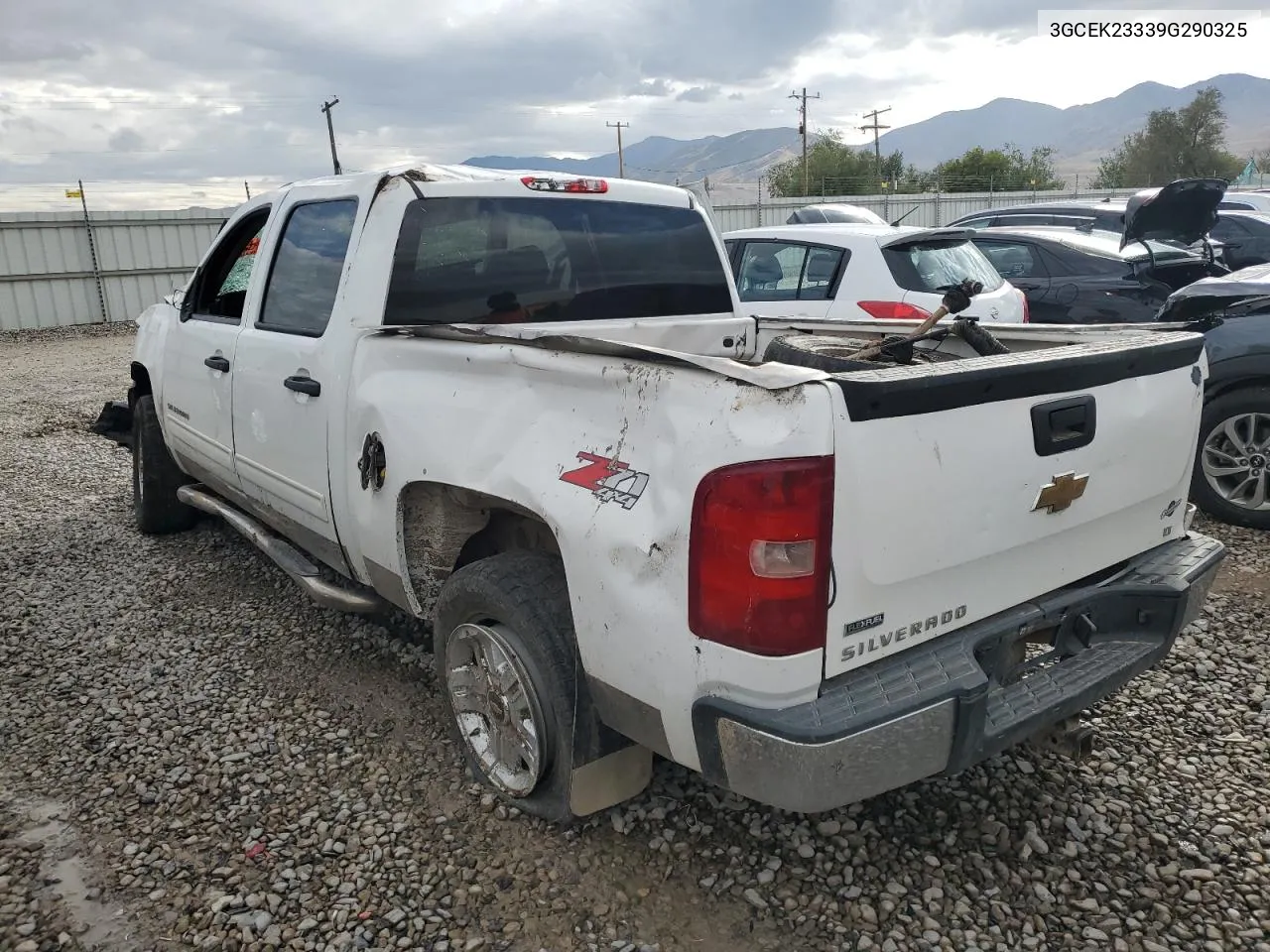 2009 Chevrolet Silverado K1500 Lt VIN: 3GCEK23339G290325 Lot: 71820714