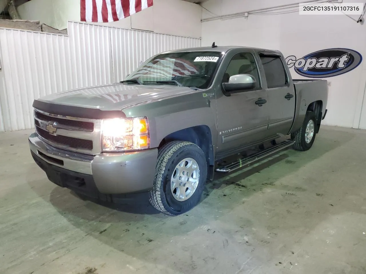 2GCFC135191107316 2009 Chevrolet Silverado C1500 Hybrid