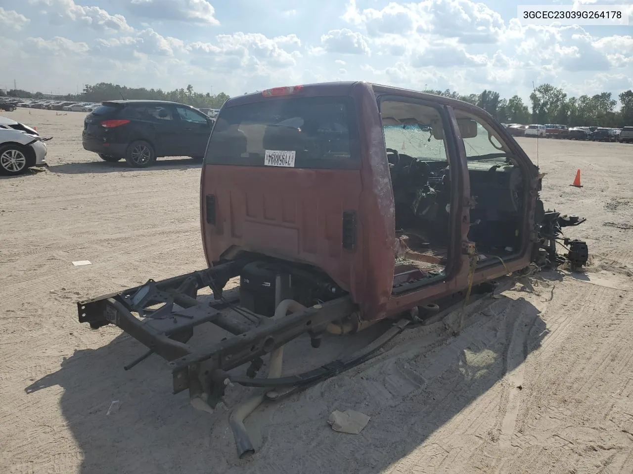 2009 Chevrolet Silverado C1500 Lt VIN: 3GCEC23039G264178 Lot: 71958894