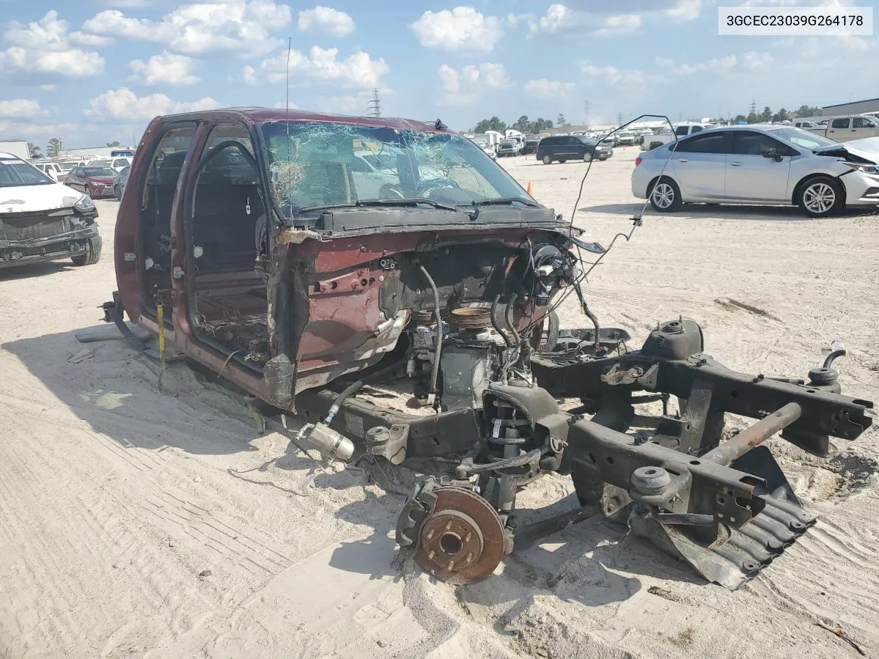 3GCEC23039G264178 2009 Chevrolet Silverado C1500 Lt