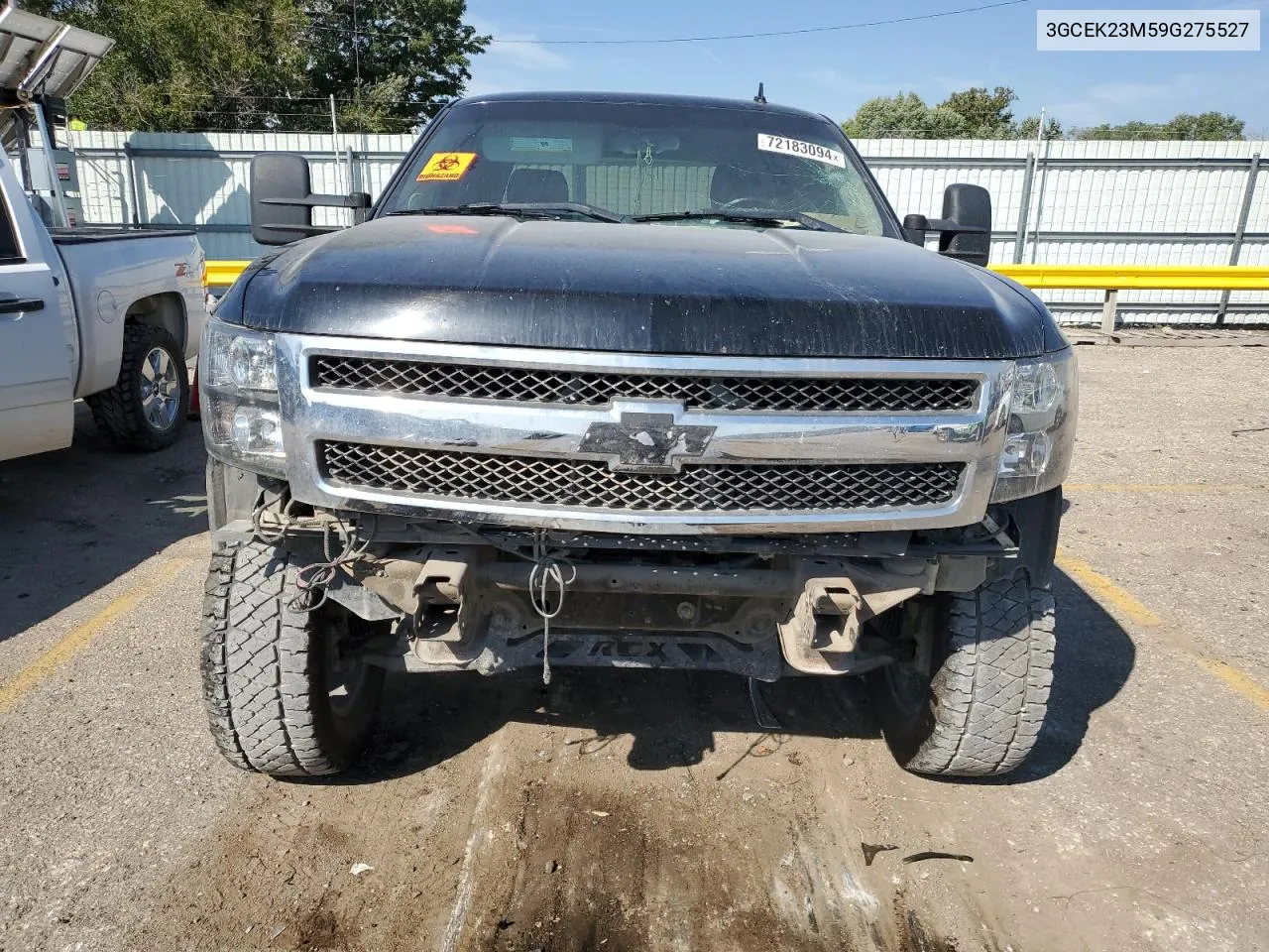 2009 Chevrolet Silverado K1500 Lt VIN: 3GCEK23M59G275527 Lot: 72183094