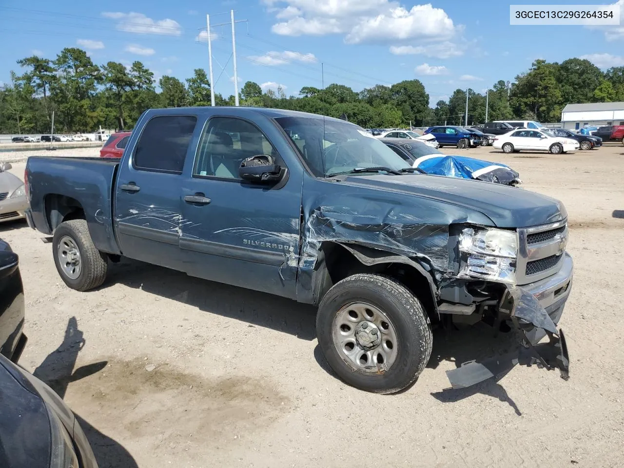 2009 Chevrolet Silverado C1500 VIN: 3GCEC13C29G264354 Lot: 72361784