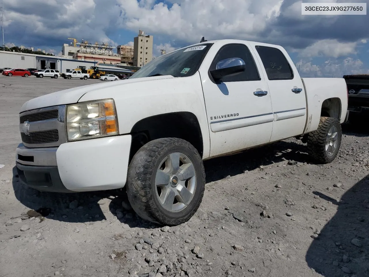 2009 Chevrolet Silverado C1500 Lt VIN: 3GCEC23JX9G277650 Lot: 72585314