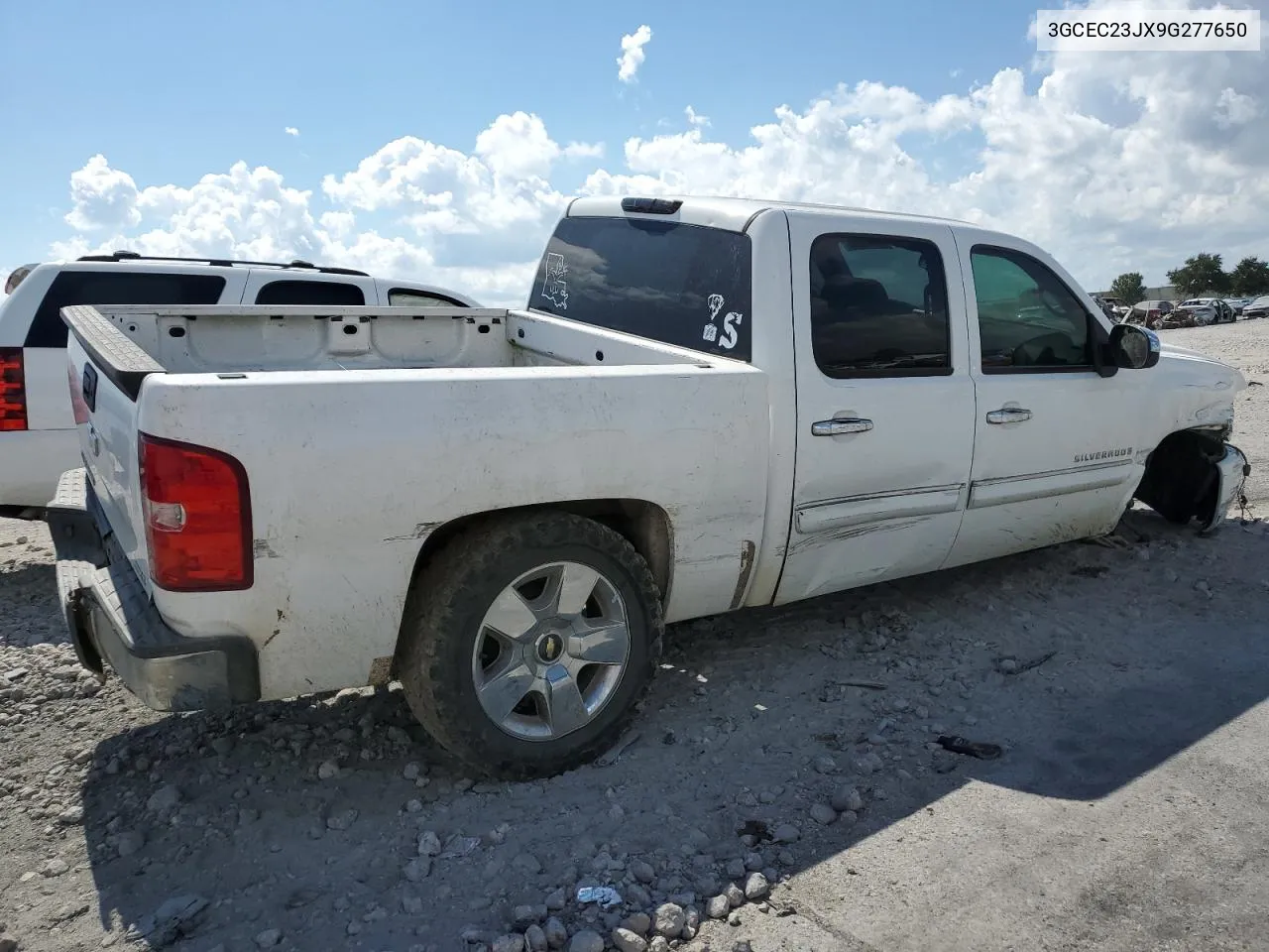 2009 Chevrolet Silverado C1500 Lt VIN: 3GCEC23JX9G277650 Lot: 72585314