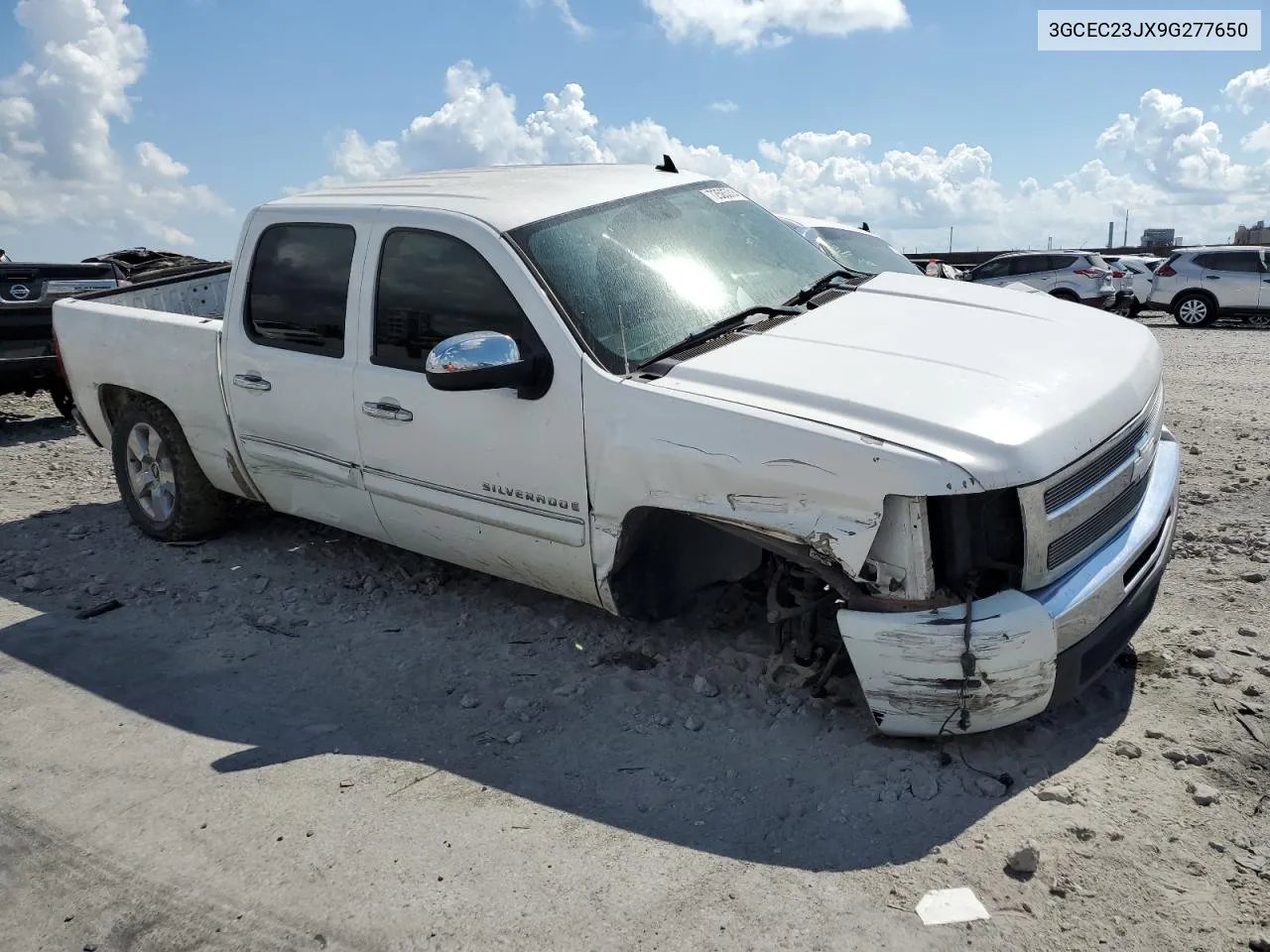 2009 Chevrolet Silverado C1500 Lt VIN: 3GCEC23JX9G277650 Lot: 72585314