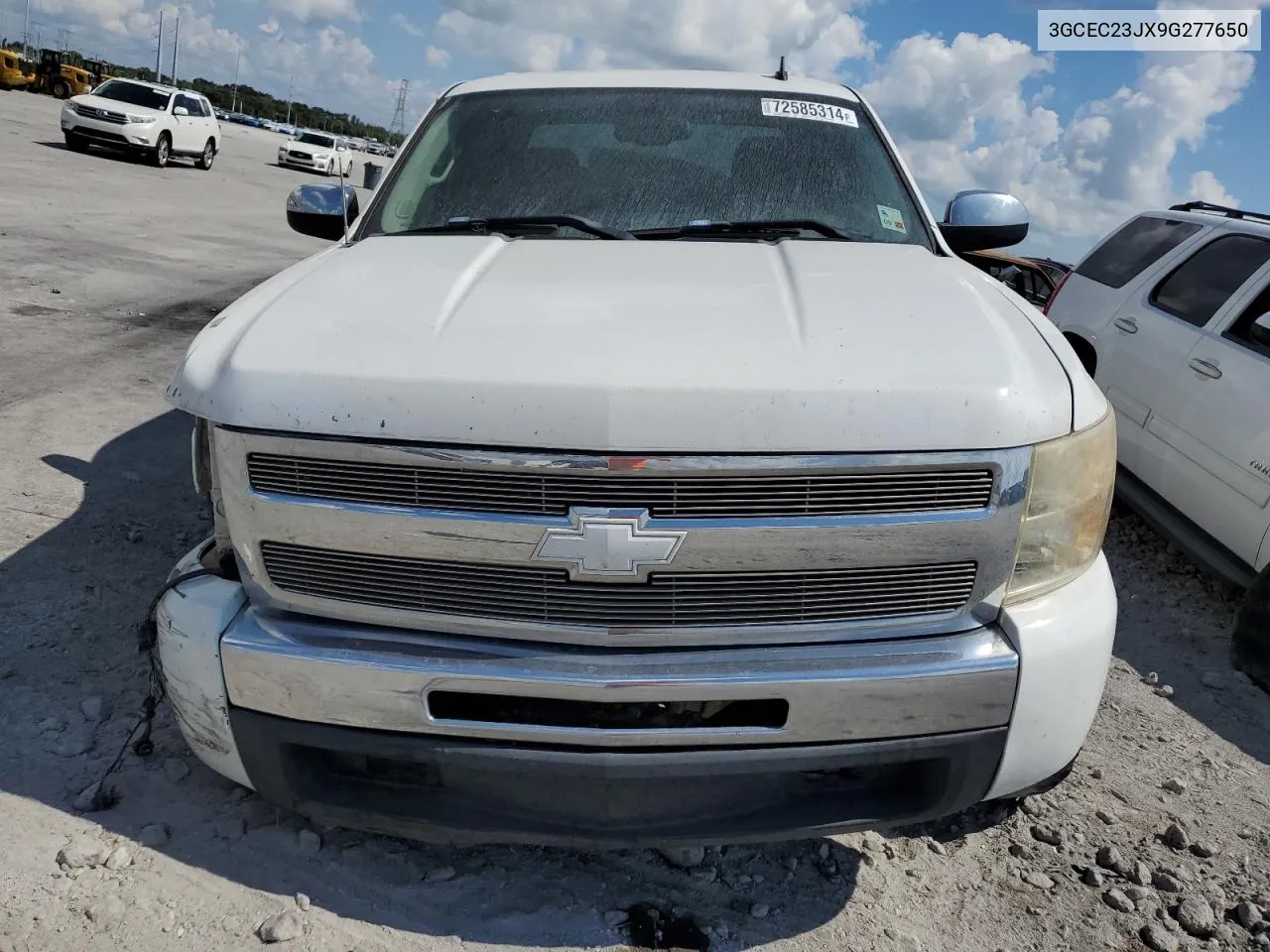 2009 Chevrolet Silverado C1500 Lt VIN: 3GCEC23JX9G277650 Lot: 72585314