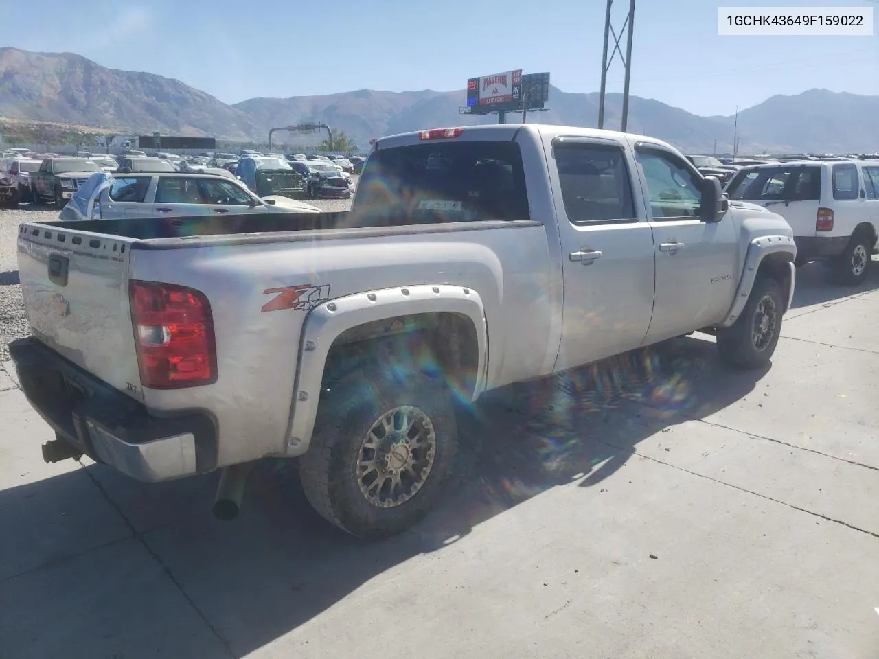 2009 Chevrolet Silverado K2500 Heavy Duty VIN: 1GCHK43649F159022 Lot: 72765094