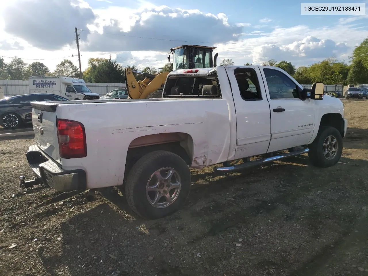 2009 Chevrolet Silverado C1500 Lt VIN: 1GCEC29J19Z183471 Lot: 73063264