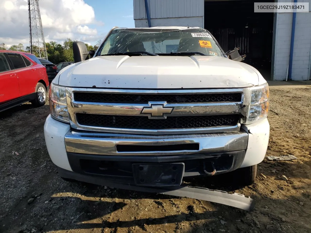 2009 Chevrolet Silverado C1500 Lt VIN: 1GCEC29J19Z183471 Lot: 73063264