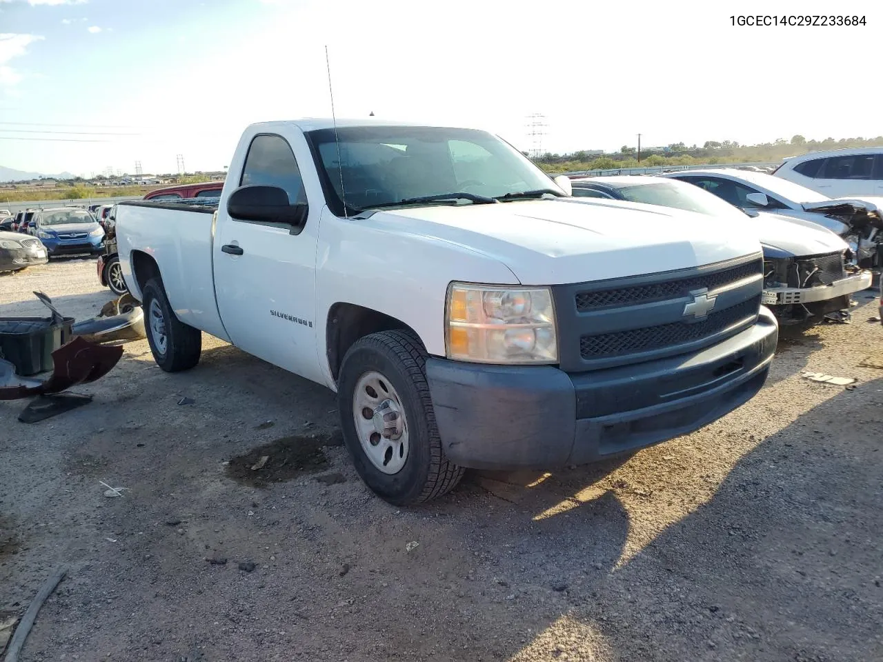 2009 Chevrolet Silverado C1500 VIN: 1GCEC14C29Z233684 Lot: 73131944