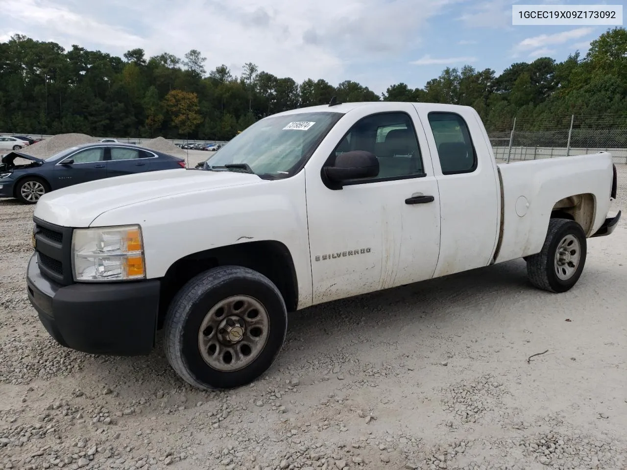 1GCEC19X09Z173092 2009 Chevrolet Silverado C1500