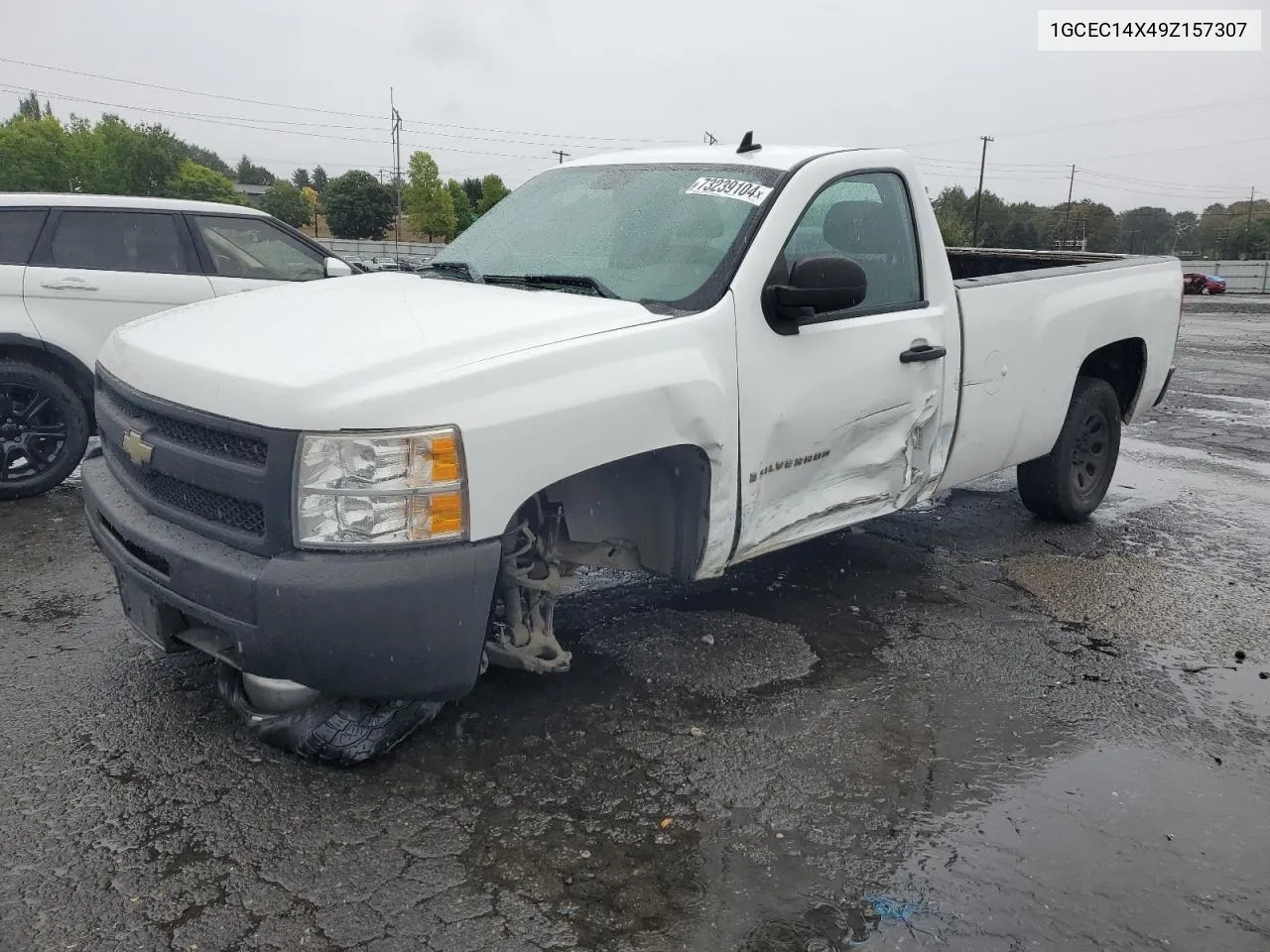 1GCEC14X49Z157307 2009 Chevrolet Silverado C1500