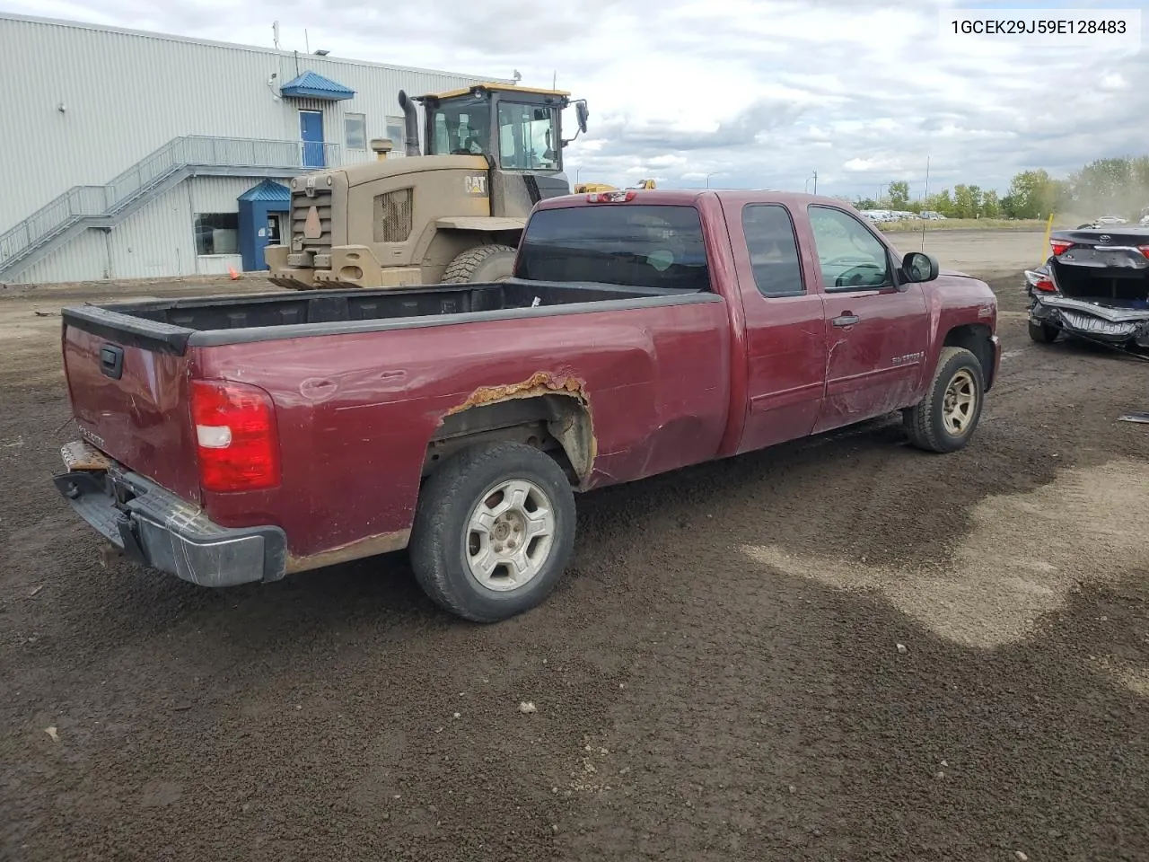 1GCEK29J59E128483 2009 Chevrolet Silverado K1500 Lt