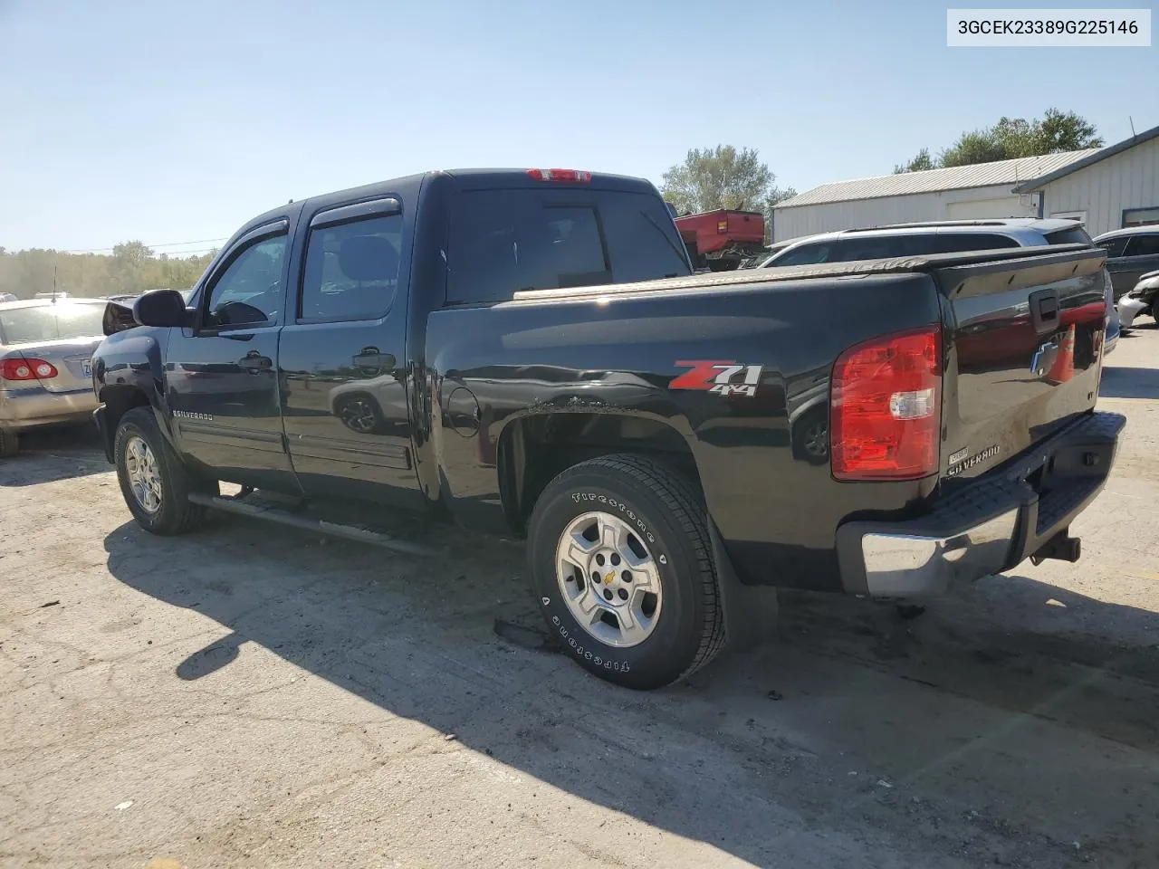 3GCEK23389G225146 2009 Chevrolet Silverado K1500 Lt